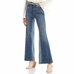 Best reviews of ⭐ Jessica Simpson True Love High Rise Wide Leg Trouser 👖 Jeans Rendezvous/off Road 🎉