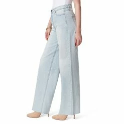 Outlet 🌟 Jessica Simpson High Rise Destructed Relaxed Wide Straight Leg 👖 Jeans Soulmate 👏 -Jessica Simpson shop unnamed file 1042