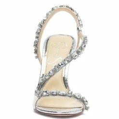 Brand new ⭐ Jessica Simpson Jaycin Rhinestone Asymmetrical Metallic 👗 Dress 🩴 Sandals Gold/clear 😀 -Jessica Simpson shop unnamed file 105