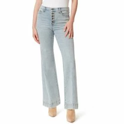 Discount 🌟 Jessica Simpson True Love High Rise Trouser Wide Leg 👖 Jeans Carry On 🔥