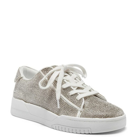 Deals ๐ Jessica Simpson Silesta Rhinestone Lace-Up ๐ Sneakers White โญ 3 Deals ๐ Jessica Simpson Silesta Rhinestone Lace-Up ๐ Sneakers White โญ