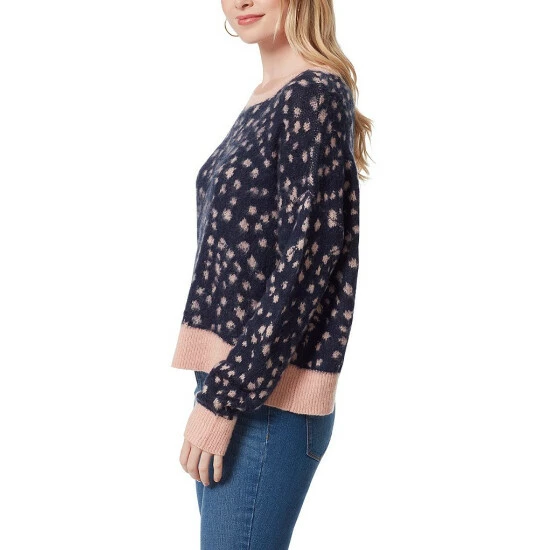 Outlet ๐ Jessica Simpson Kenna Crew Neck Long Sleeve Printed Pullover Sweater Soft Animal - Rose Cloud โค๏ธ 5 Outlet ๐ Jessica Simpson Kenna Crew Neck Long Sleeve Printed Pullover Sweater Soft Animal - Rose Cloud โค๏ธ - Image 3