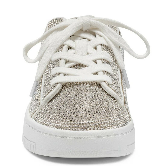 Deals ๐ Jessica Simpson Silesta Rhinestone Lace-Up ๐ Sneakers White โญ 7 Deals ๐ Jessica Simpson Silesta Rhinestone Lace-Up ๐ Sneakers White โญ - Image 5