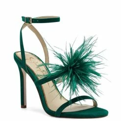 Top 10 ๐ Jessica Simpson Jenevya Feather Suede Ankle Strap ๐ Dress ๐ฉด Sandals Sweet Coral ๐
