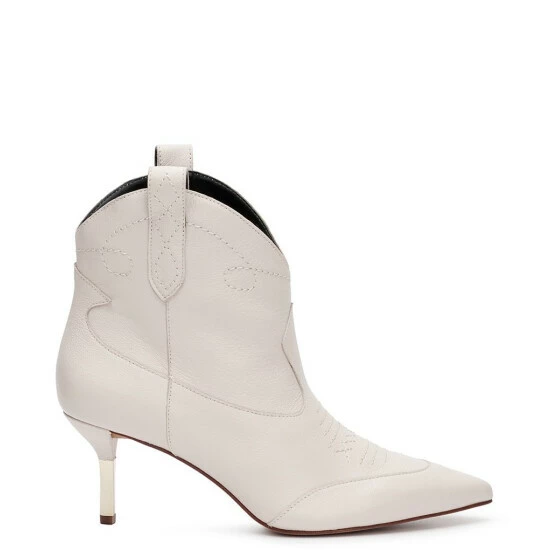 New ๐ฅฐ Jessica Simpson Nelda Leather Western Booties Gold ๐ 4 New ๐ฅฐ Jessica Simpson Nelda Leather Western Booties Gold ๐ - Image 2