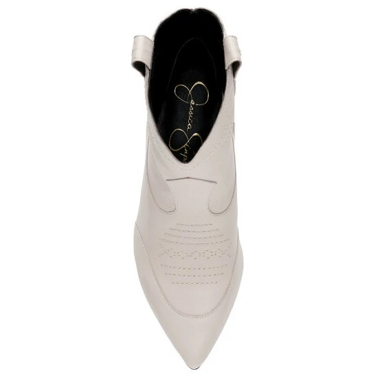 New ๐ฅฐ Jessica Simpson Nelda Leather Western Booties Gold ๐ 8 New ๐ฅฐ Jessica Simpson Nelda Leather Western Booties Gold ๐ - Image 6