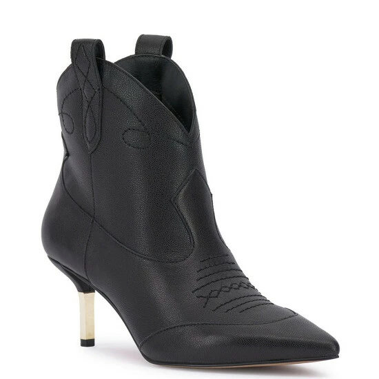 New ๐ฅฐ Jessica Simpson Nelda Leather Western Booties Gold ๐ 10 New ๐ฅฐ Jessica Simpson Nelda Leather Western Booties Gold ๐ - Image 8