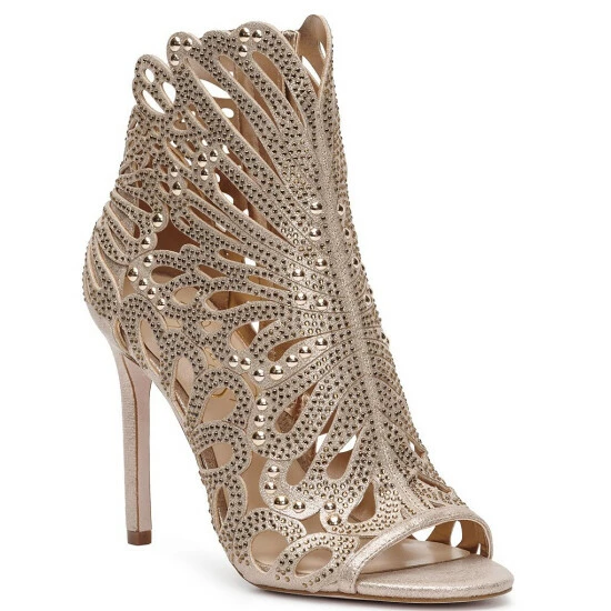 Cheap ✔️ Jessica Simpson Jayley Rhinestone Caged 👗 Dress 🩴 Sandals Black 🎉 10 Cheap ✔️ Jessica Simpson Jayley Rhinestone Caged 👗 Dress 🩴 Sandals Black 🎉 - Image 8