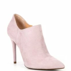 Discount ❤️ Jessica Simpson Luela Faux Suede 👗 Dress Shooties Dusty Mauve ⭐