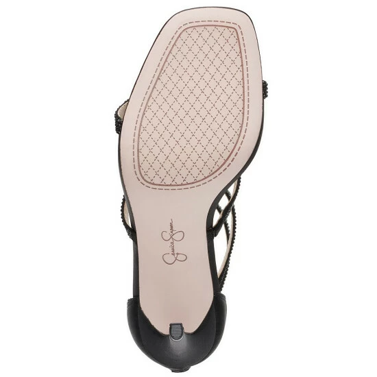 Cheap ๐ Jessica Simpson Oliana Rhinestone Satin Stiletto Caged ๐ Dress ๐ฉด Sandals Black โจ 9 Cheap ๐ Jessica Simpson Oliana Rhinestone Satin Stiletto Caged ๐ Dress ๐ฉด Sandals Black โจ - Image 7