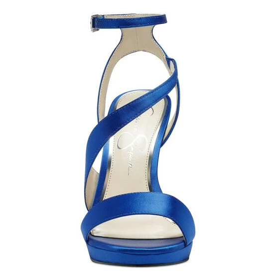 Cheap 😍 Jessica Simpson Friso Satin Flared Heel Platform 🩴 Sandals Black 🤩 7 Cheap 😍 Jessica Simpson Friso Satin Flared Heel Platform 🩴 Sandals Black 🤩 - Image 5