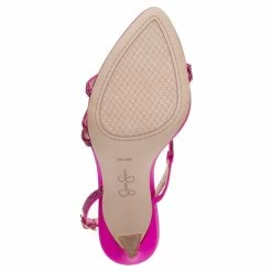 Coupon 🔔 Jessica Simpson Pyine2 Rhinestone Slingback Strappy 👗 Dress 🩴 Sandals Brightest Pink 🤩 -Jessica Simpson shop unnamed file 1240