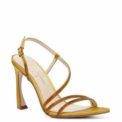 Coupon 🔔 Jessica Simpson Pyine2 Rhinestone Slingback Strappy 👗 Dress 🩴 Sandals Brightest Pink 🤩 -Jessica Simpson shop unnamed file 1243