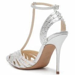 Budget 😀 Jessica Simpson Wisata2 Metallic Studded T-Strap 👗 Dress Pumps Silver 🎁 14 Budget 😀 Jessica Simpson Wisata2 Metallic Studded T-Strap 👗 Dress Pumps Silver 🎁 -Jessica Simpson shop unnamed file 1247