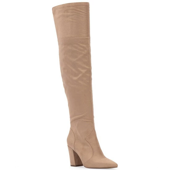 Deals ✨ Jessica Simpson Habella Faux Suede Pointed Toe Over-the-Knee 🥾 Boots Black ✔️ 3 Deals ✨ Jessica Simpson Habella Faux Suede Pointed Toe Over-the-Knee 🥾 Boots Black ✔️