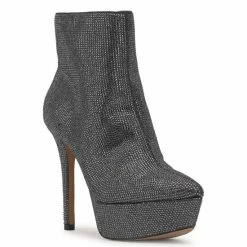 Buy 🥰 Jessica Simpson Odeda2 Rhinestone Embellishment Platform Booties Pewter 🛒 -Jessica Simpson shop unnamed file 1262