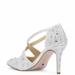 Discount 👏 Jessica Simpson Bridal Collection Accile Rhinestone Pumps White 😉 -Jessica Simpson shop unnamed file 1270