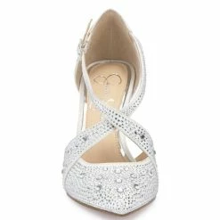 Discount 👏 Jessica Simpson Bridal Collection Accile Rhinestone Pumps White 😉 -Jessica Simpson shop unnamed file 1271