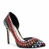 Budget ❤️ Jessica Simpson Preppi Rainbow Rhinestone Embellished D'Orsay Pumps 😉 -Jessica Simpson shop unnamed file 1274
