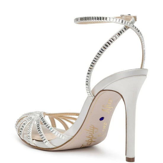 Flash Sale π Jessica Simpson Bridal Collection Jileta Rhinestone π Dress π©΄ Sandals White π 6 Flash Sale π Jessica Simpson Bridal Collection Jileta Rhinestone π Dress π©΄ Sandals White π - Image 4