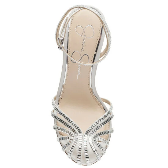 Flash Sale π Jessica Simpson Bridal Collection Jileta Rhinestone π Dress π©΄ Sandals White π 8 Flash Sale π Jessica Simpson Bridal Collection Jileta Rhinestone π Dress π©΄ Sandals White π - Image 6