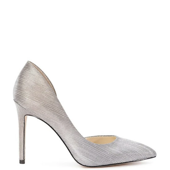 Flash Sale โ๏ธ Jessica Simpson Prizma6 Metallic Textured D'Orsay Pumps Silver ๐คฉ 4 Flash Sale โ๏ธ Jessica Simpson Prizma6 Metallic Textured D'Orsay Pumps Silver ๐คฉ - Image 2