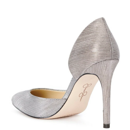 Flash Sale โ๏ธ Jessica Simpson Prizma6 Metallic Textured D'Orsay Pumps Silver ๐คฉ 6 Flash Sale โ๏ธ Jessica Simpson Prizma6 Metallic Textured D'Orsay Pumps Silver ๐คฉ - Image 4