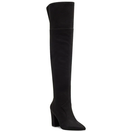 Deals ✨ Jessica Simpson Habella Faux Suede Pointed Toe Over-the-Knee 🥾 Boots Black ✔️ 10 Deals ✨ Jessica Simpson Habella Faux Suede Pointed Toe Over-the-Knee 🥾 Boots Black ✔️ - Image 8