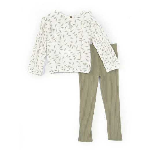 New ๐ Jessica Simpson Little ๐ง Girls 2T-4T Gathered Long Sleeve Set Magnet ๐ 6 New ๐ Jessica Simpson Little ๐ง Girls 2T-4T Gathered Long Sleeve Set Magnet ๐ - Image 4