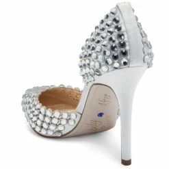 Brand new 💯 Jessica Simpson Bridal Collection Preppi Rhinestone D'Orsay Stiletto Pumps White 😀 -Jessica Simpson shop unnamed file 1427