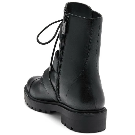 Flash Sale ๐ Jessica Simpson Kirlah Rhinestone Buckle Detail Leather Chunky Lug Sole Combat ๐ฅพ Boots Black ๐ 6 Flash Sale ๐ Jessica Simpson Kirlah Rhinestone Buckle Detail Leather Chunky Lug Sole Combat ๐ฅพ Boots Black ๐ - Image 4