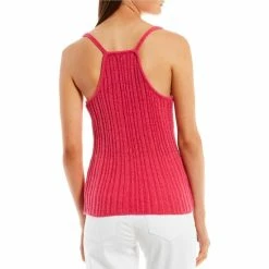 Best deal ⭐ Jessica Simpson Edith V-Neck Sweater Knit Tank Top Blue Grass 🎉 -Jessica Simpson shop unnamed file 1455