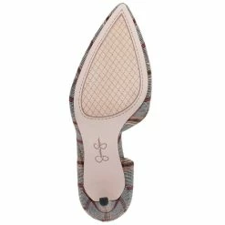 Brand new 🔔 Jessica Simpson Prizma Plaid Print Pointed Toe D'Orsay Pumps Black/white 🛒 -Jessica Simpson shop unnamed file 1469