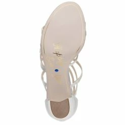 Best deal 😀 Jessica Simpson Bridal Collection Stassey Satin Strappy 👗 Dress 🩴 Sandals White 🛒 -Jessica Simpson shop unnamed file 1530