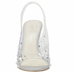 Cheap 😉 Jessica Simpson Jaisey Clear Rhinestone Embellished Slingback 👗 Dress 🩴 Sandals Clear/silver 🔥 -Jessica Simpson shop unnamed file 1546