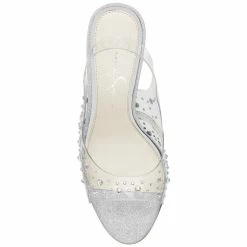 Cheap 😉 Jessica Simpson Jaisey Clear Rhinestone Embellished Slingback 👗 Dress 🩴 Sandals Clear/silver 🔥 -Jessica Simpson shop unnamed file 1547