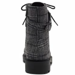 Deals ⭐ Jessica Simpson Karia Plaid Print Rhinestone Trim Combat 🥾 Boots Black/white Plaid ⭐ -Jessica Simpson shop unnamed file 1556