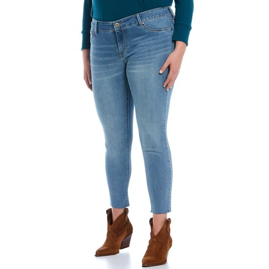 Wholesale ๐งจ Jessica Simpson Plus Size Kiss Me Ankle Length Raw Hem Skinny ๐ Jeans Premiun โ 3 Wholesale ๐งจ Jessica Simpson Plus Size Kiss Me Ankle Length Raw Hem Skinny ๐ Jeans Premiun โ