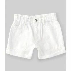 Coupon 🔔 Jessica Simpson Big 👧 Girls 7-16 Patch Pocket Paperbag Shorts Sea Salt 🛒 -Jessica Simpson shop unnamed file 1581