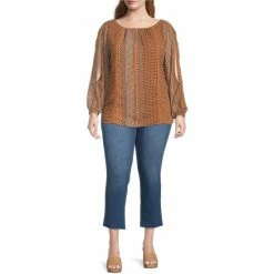 Deals 😍 Jessica Simpson Plus Size Spotlight Straight Leg High Rise Distressed Detail Crop 👖 Jeans On The Run 🔔 -Jessica Simpson shop unnamed file 1620