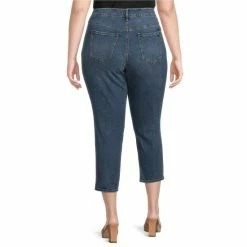 Deals 😍 Jessica Simpson Plus Size Spotlight Straight Leg High Rise Distressed Detail Crop 👖 Jeans On The Run 🔔 -Jessica Simpson shop unnamed file 1622