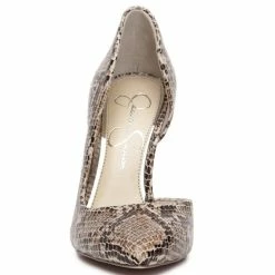Cheap 🤩 Jessica Simpson Prizma Snake Print Pointed Toe D'Orsay Pumps Natural Snake 👏 -Jessica Simpson shop unnamed file 1634