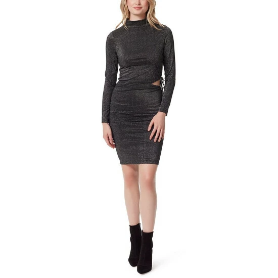 Budget โ Jessica Simpson Etta Mock Neck Long Sleeve Crop Top Black ๐งจ 6 Budget โ Jessica Simpson Etta Mock Neck Long Sleeve Crop Top Black ๐งจ - Image 4