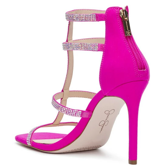 Best reviews of 😉 Jessica Simpson Oliana Rhinestone Faux Suede Stiletto Caged 👗 Dress 🩴 Sandals Brightest Pink 👍 5 Best reviews of 😉 Jessica Simpson Oliana Rhinestone Faux Suede Stiletto Caged 👗 Dress 🩴 Sandals Brightest Pink 👍 - Image 4