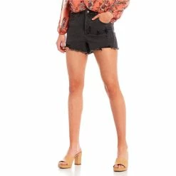 Buy 😍 Jessica Simpson Infinite High Rise Distressed Denim Shorts Bradford ⌛