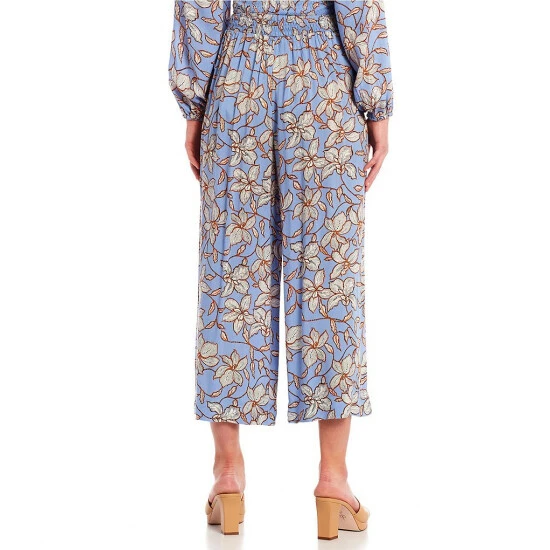 Discount 🤩 Jessica Simpson Coordinating Koney Floral High Rise Tie Waist Palazzo Pants Amazon Floral ⭐ 4 Discount 🤩 Jessica Simpson Coordinating Koney Floral High Rise Tie Waist Palazzo Pants Amazon Floral ⭐ - Image 2