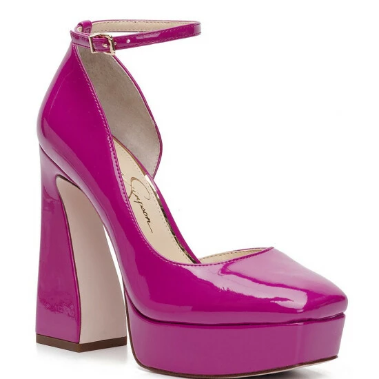 Outlet ๐ Jessica Simpson Delara Patent Ankle Strap Platform Pumps Orchid Flower ๐คฉ 3 Outlet ๐ Jessica Simpson Delara Patent Ankle Strap Platform Pumps Orchid Flower ๐คฉ