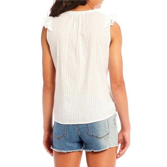 Coupon ๐ Jessica Simpson Alisha Ruffle Sleeve Smocked Top Bright White ๐คฉ 4 Coupon ๐ Jessica Simpson Alisha Ruffle Sleeve Smocked Top Bright White ๐คฉ - Image 2