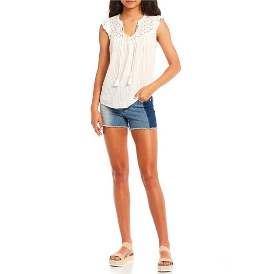 Coupon ๐ Jessica Simpson Alisha Ruffle Sleeve Smocked Top Bright White ๐คฉ 5 Coupon ๐ Jessica Simpson Alisha Ruffle Sleeve Smocked Top Bright White ๐คฉ - Image 3