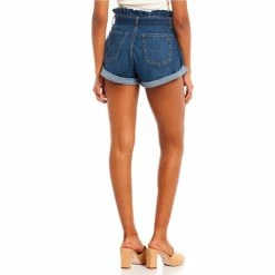 Budget 😉 Jessica Simpson Wander Belted High Rise Denim Shorts Real Life 👏 -Jessica Simpson shop unnamed file 1786
